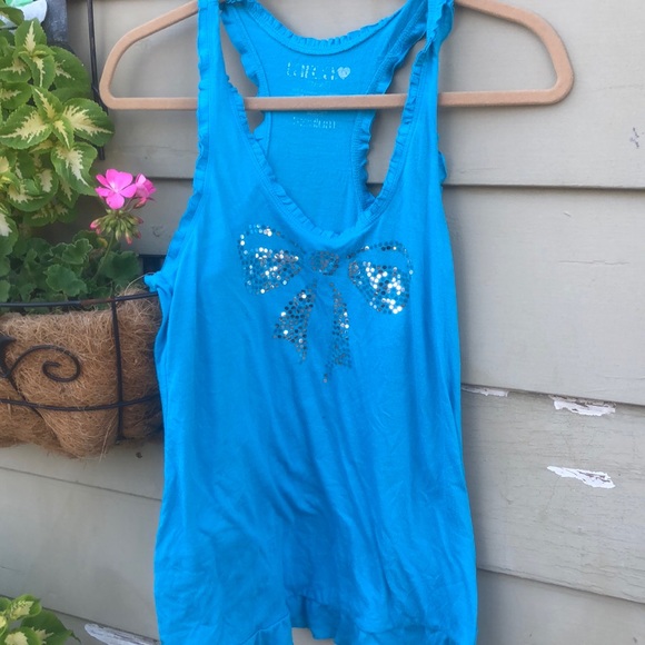 Racer back sparkly tank - Picture 1 of 5